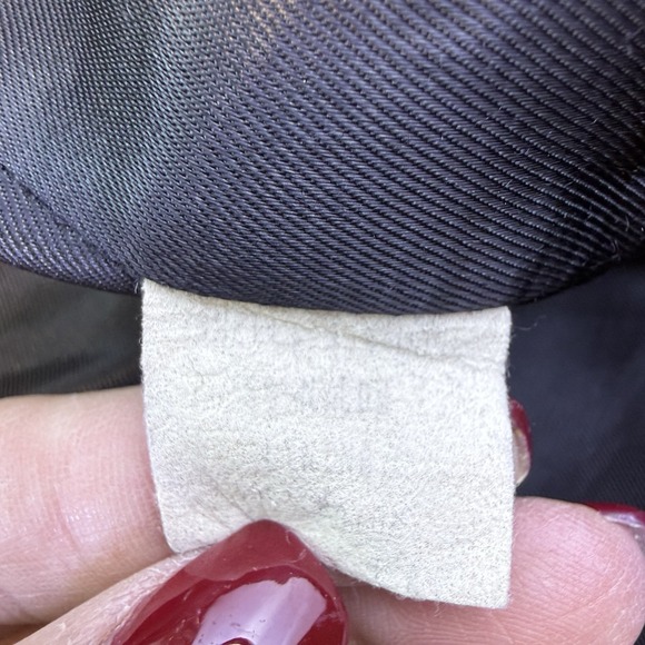 Donny Brook Black Wool Double Breasted Lined Trench Coat Womens 12P - Picture 12 of 12